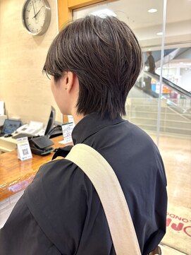 モリオ フロム ロンドン サッポロファクトリー店(morio FROM LONDON) morio 骨格矯正カット ジェンダーレスショート ウルフカット