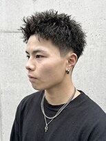 ヘッドストック 大和八木店(HEAD STOCK)&nbsp;アクティブショートニュアンスパーマ縦落ち波巻きシャドウパーマ