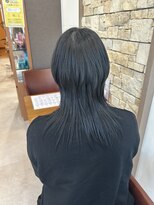 アメイジングヘアー 千歳店(AMAZING HAIR) グレーブルーカラー