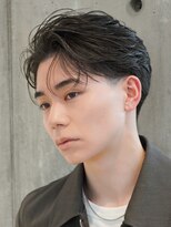 フィフスパーク(fifth PARK) 渋谷mensアクティブショートフェザーパーマセンターパート