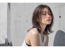 ゴロクヘアー(56 hair)の雰囲気(レイヤーカット/ハッシュカット/シースルーバング/グレージュ★)