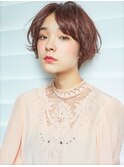 【Lalei】とろみセンターパート無造作マッシュショート 表参道
