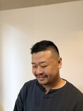 五角髪 スキンフェードメンズ#鳥さん