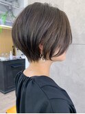 絶壁解消☆イルミナカラー×大人ショートボブ