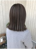 ブリーチ無しハイライトカラー