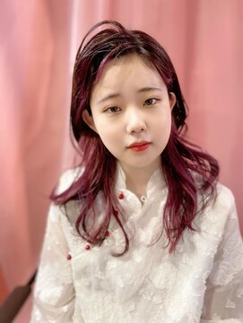 メイカ(MEIKA) ミディアム　インナーカラー