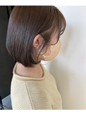 内巻きボブ