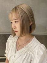 ボコカ(bococa)&nbsp;【macana】ホワイトベージュ/ ハイトーン/ ボブ