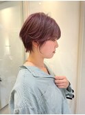 春っぽハイトーンカラー 大人気ショートスタイル