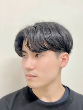 ヨシザワインク ハコザキ 水天宮前 日本橋人形町(YOSHIZAWA Inc.HAKOZAKI) センターパート/マッシュ/カルマ風パーマ/ナチュラル
