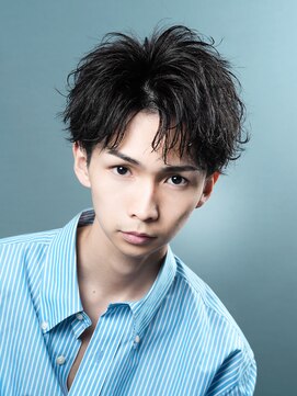 アルファ 新宿(alpha) フェザーパーマ/刈り上げセンターパート/サーフカール[新宿]