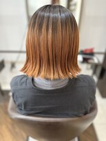 アプシー 三田駅前店(Apsee)&nbsp;外ハネボブ/オレンジカラー