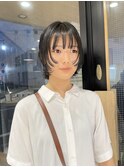 【haru】小顔に見せる顔まわりカット