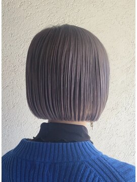 ヘアーリゾート ビッグアップ(hair resort Big up) ハイトーンミニボブ