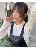 くくってもかわいい顔まわりカット