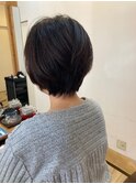 お客様髪質改善データ1058(ハンサムショート)