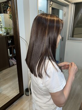 アウルム 下北沢(aurum) ハイライトストレート