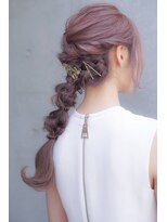 ブレイク 四日市ときわ店(BREK)&nbsp;BREK/20代30代40代大人カジュアル美髪ヘア/ピンクブラウン/着物