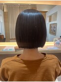 縮毛矯正×ボブ