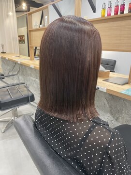 リブ(LIV) ピンクブラウン/LIVカラー/髪質改善カラー