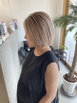 キング 高槻(K!ng)&nbsp;縮毛矯正髪質改善ハイライトレイヤーカット高槻美容室エクステ