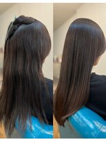 アメイズトーキョー 札幌大通(Amaz! tokyo)&nbsp;小顔ネビージュワンレン/縮毛矯正/髪質改善/ツヤ髪/くせ毛