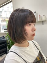 アイズ 横浜(IS)&nbsp;横浜/mikiya指名/切りっぱなしボブ/顔周りレイヤー