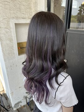 ボアップ(boappu) #インナーカラー#ロングヘア#ゆる巻