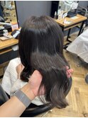 グレージュ×ミディアム［鎌取/佐久間凪沙］
