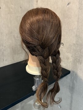 エイミー 伏見店(aemii) 編み込みアレンジ