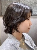 【macana指名】ボブパーマショートボブウルフ登戸