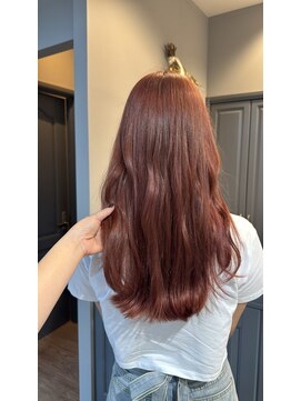 ジゼル 前橋(Giselle) ワンブリーチで透明感ピンクベージュ