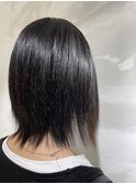 ヘアドネーション×縮毛矯正