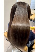 オリジンズヘアーセカンド 守谷店(Origins hair 2nd)&nbsp;マロンベージュ × BYKARTE TR