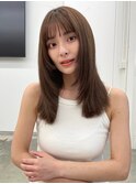 透明感カラー&レイヤーカット