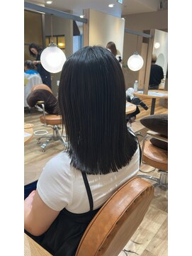 ヘアポケット スタイル店(HAIR POCKET) ぱつっとロングbob