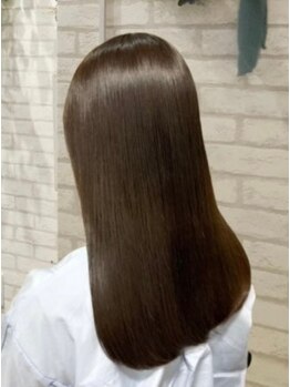 ザカラー 蘇我ベイフロント店(TheColor)の写真/ダメージを予防するベース作りにも＊髪質改善水素トリートメントで思わず触れたくなるような艶と質感へ◇