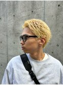 ブロンドスパイキーショート！