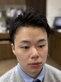 ビジネスツーブロックショート<理容室>虎ノ門