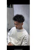 スパイキーピンパーマ