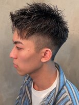 ディスイズバーバーサード(THIS IS BARBER 3rd)&nbsp;スパイキーショート メンズショート ツーブロック 20代
