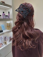 レ セゾン(Les Saisons) 《毛先まで潤う♪》モーヴピンク×艶ロング【大宮】