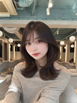 マインバイアフロートギンザ(MYNE by AFLOAT GINZA) バタフライレイヤー/ハッシュカット/ハイレイヤー/ウルフカット