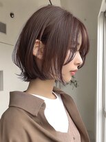 エダ 鎌倉(edA.)&nbsp;ミディアムレイヤーカット/似合わせカット/ダークアッシュ