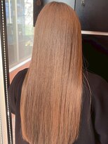 インク サカエ(inq sakae)&nbsp;ケアブリーチ2回/艶髪/ロング/サンドベージュ/ストレート