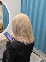 テーラヘアー 南柏店(TELAHAIR)&nbsp;抜きっぱなしブロンド