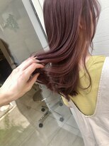 ジェコ ブラン(gecko. brun) 透け感ピンクカラー