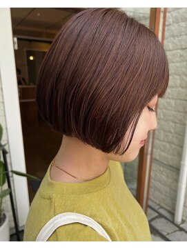 パール(PearL) 【PearL】大人ガーリー/透明感カラー/似合わせカット/韓国/ボブ