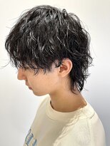 アッシュ 浦安店(Ash)&nbsp;波巻きパーマツイストスパイラルパーマメンズマッシュウルフ