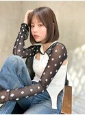 【Taylor 大宮】大人ボブ×ナチュラルブラウン